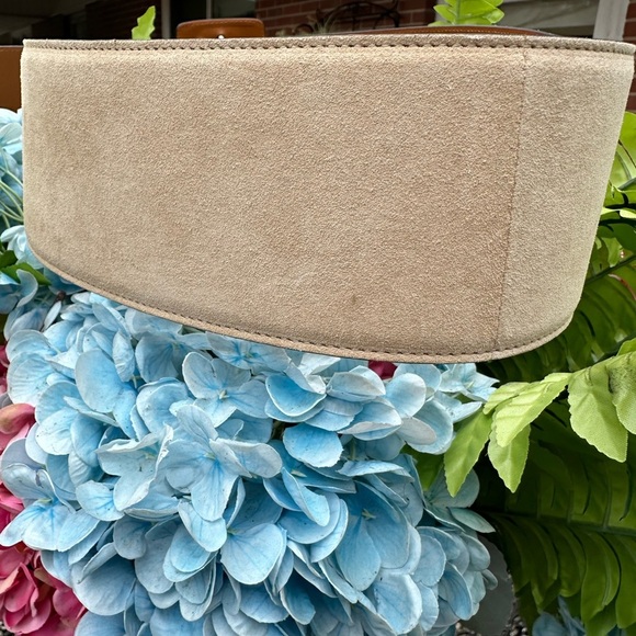 Ralph Lauren Tan Suede Belt - Picture 3 of 12